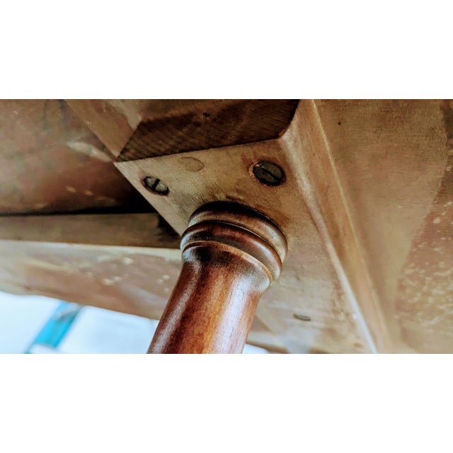 Antique Kidney Shaped Writing Desk 19th Century. For Sale - Image 11 of 12