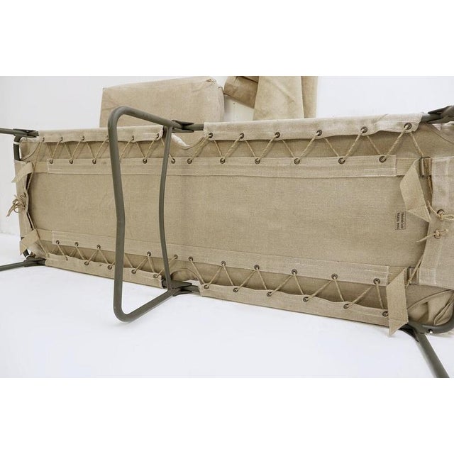 French Army Camp Bed, 1970s For Sale - Image 11 of 14