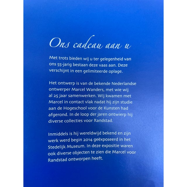 Early 21st Century Marcel Wanders Delft Blue Vases - Collection of 6 For Sale - Image 9 of 10