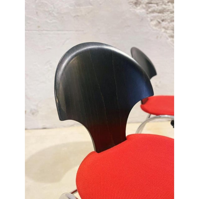 Vintage Postmodern Stacking Chair from Kusch+Co, 1980s For Sale - Image 9 of 16