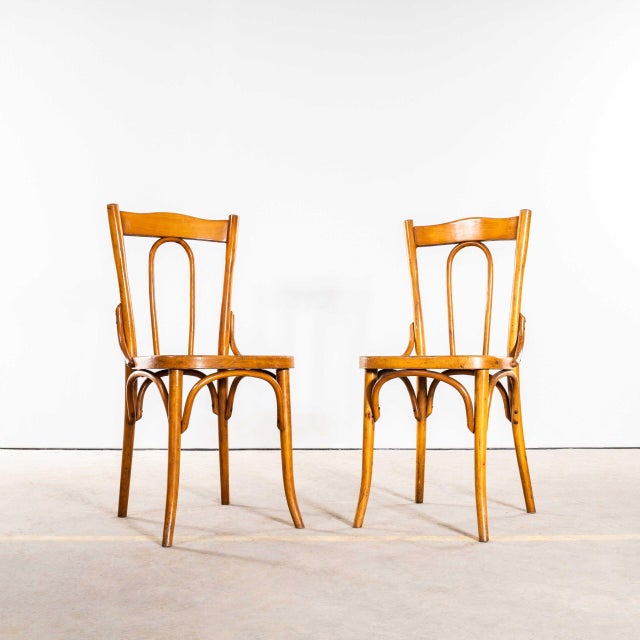 Vintage Hoop Back Bentwood Dining Chairs, 1950s, Set of 2 For Sale - Image 12 of 12