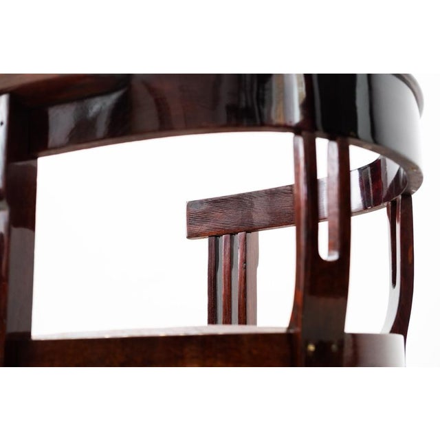 Antique Art Nouveau Armchairs by Anton Pospischil Jr., 1900, Set of 2 For Sale - Image 12 of 18