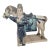 Antique Chinese Ming Dynasty Glazed Pottery Horse and Groom For Sale