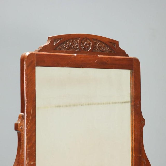 Antique Art Nouveau Mahogany Chest of Drawers, Italy For Sale - Image 4 of 12