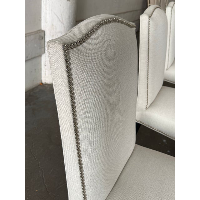Sole Designs Allison Camelback Dining Side Chairs, Set of Six For Sale In San Francisco - Image 6 of 12