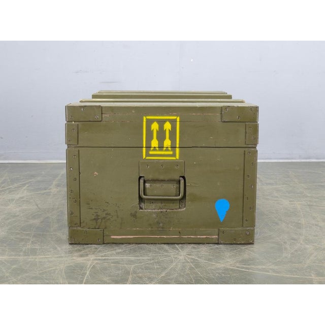Czech Military Vzor 57 Medical Storage Chest, 1950s For Sale - Image 11 of 13