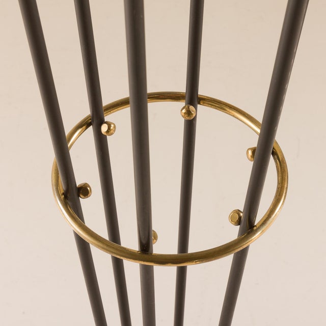 Metal Mid-Century Modern Italian Floor Lamp from Stilnovo, 1960s For Sale - Image 7 of 10