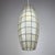 Mid-century capiz shell pendant lamp made in italy in the 1960s. it is made of translucent discs of placuna placenta...