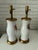 Wood Pair of Adorable Botanical Lamps For Sale - Image 7 of 7