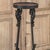 Early 20th Century Antique Wrought Iron Two-Tiered Pedestal For Sale - Image 5 of 12