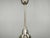 Vintage Czech Art Deco Opaline Glass and Chrome Pendant Lights, 1930s, Set of 2 For Sale - Image 10 of 16