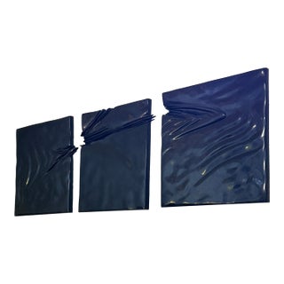 Steven Meyers Carrara Marble Triptych For Sale