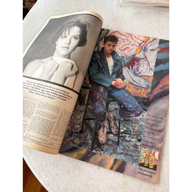Rare 1988 interview magazine with Molly Ringwald cover feature.