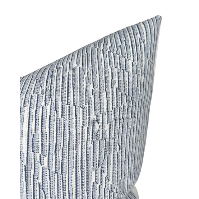 Cadence Denim Blue Pillow Cover ⭐️ Ships Within 2 Days Cadence Performance Fabric on Both Sides All pillow covers are sewn...