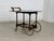 Mid-Century Serving Trolley in Wood with Fold-Out Shelves For Sale - Image 6 of 8