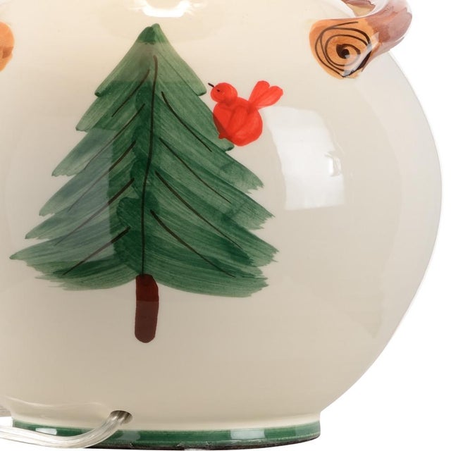 Contemporary Vietri for Wildwood St. Nick Table Lamp, Small For Sale - Image 3 of 5