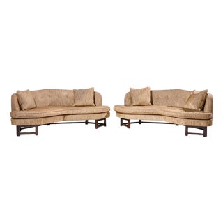 Edward Wormley for Dunbar Mid Century Janus Sofas - Pair For Sale