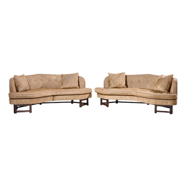 Edward Wormley for Dunbar Mid Century Janus Sofas - Pair For Sale