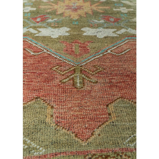 Turkish Turkish Vintage Rug 3'7" x 10'5" #20849 For Sale - Image 3 of 8