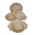 Mid 20th Century Vintage White Wash Wood Bowl For Sale - Image 5 of 7