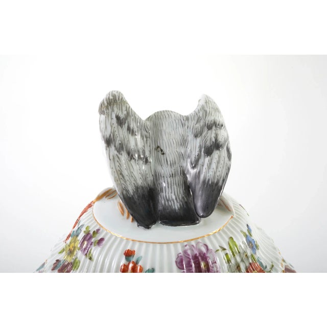 19th Century 19th Century German Pair Gilt / Painted Urns - a Pair For Sale - Image 5 of 13