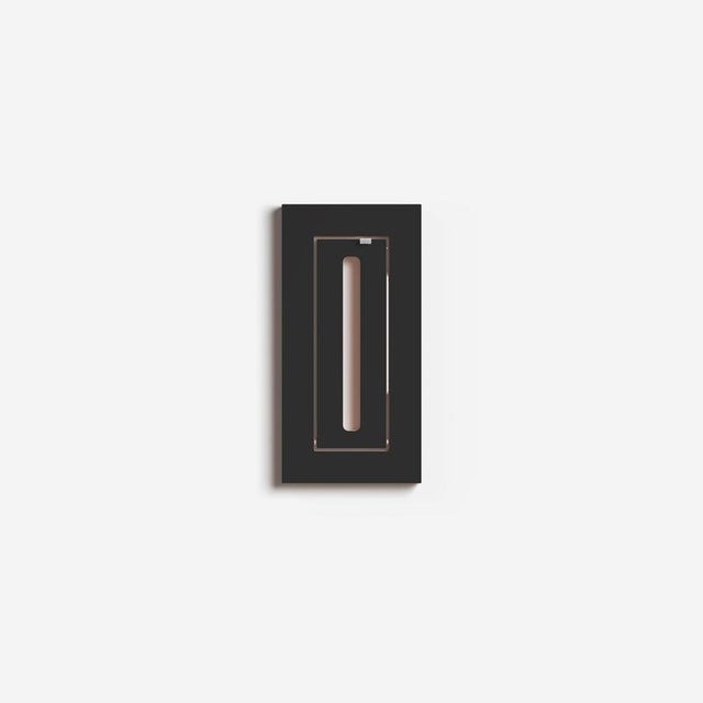 Fläpps Clothes Rail in Black 20x40-1 by Ambivalenz For Sale - Image 4 of 5