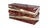 "Riccio" Console With Bronze and Burl Walnut, Hand Crafted For Sale In Los Angeles - Image 6 of 7