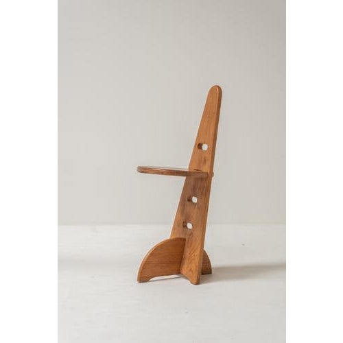Chairs with Adjustable Seating Height in the style of Gijs Boelaars, 1973, Set of 6 For Sale - Image 6 of 12