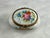 French Country 1980s French Limoges Peint Main Oval Trinket Box, Hand Painted Floral For Sale - Image 3 of 8
