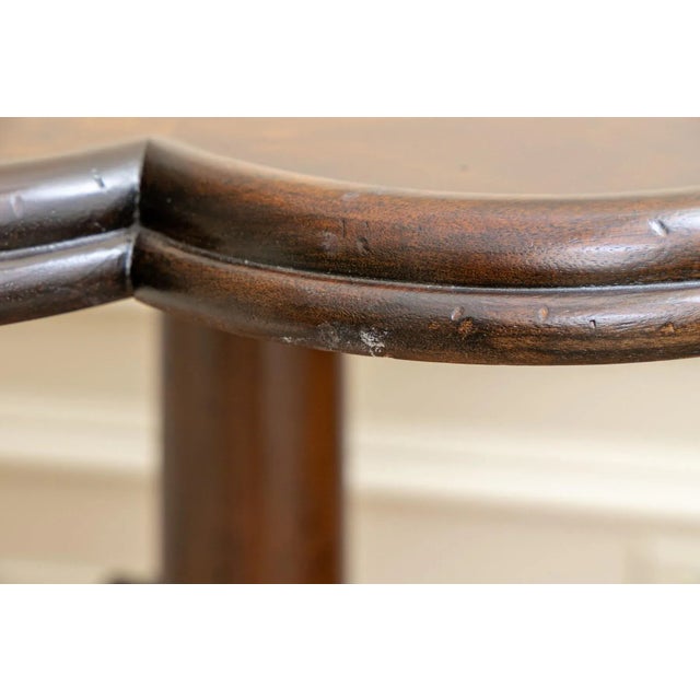 Figurative Late 20th Century Vintage Clover Leaf Form Pie, Crust Occasional Table by Monarch for Century Furniture For Sale - Image 3 of 7