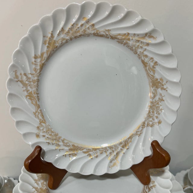 1970s Haviland Limoges Ladore 10 Placesettings For Sale - Image 11 of 11