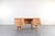 Dyrlund Mid-Century Oak Freestanding Desk by Torben Valeur and Henning Jensen for Dyrlund, 1960s For Sale - Image 4 of 18