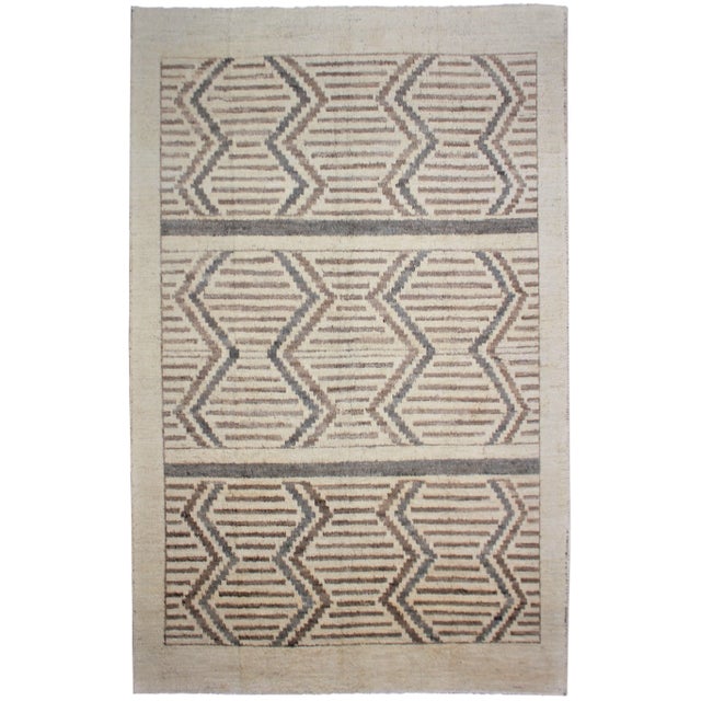 Hand Knotted Navajo Style Rug - 12'2" X 9'3" For Sale