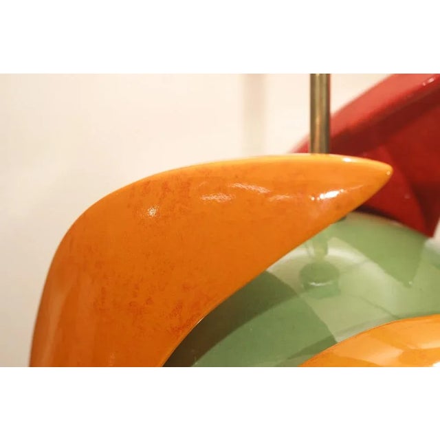 Ceramic Ceramic Table Lamp by Francois Chatain, France, 1990s For Sale - Image 7 of 13