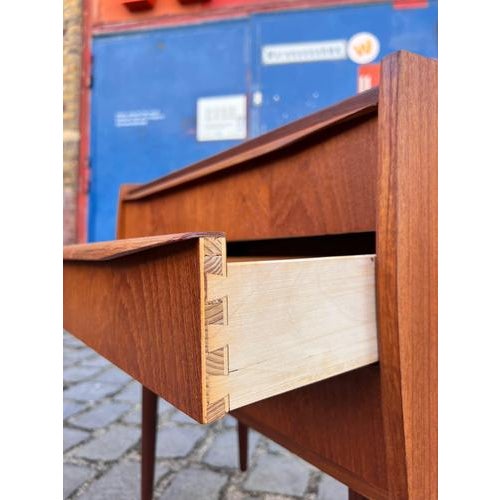 Small Danish Teak Chest of Drawers For Sale - Image 6 of 11