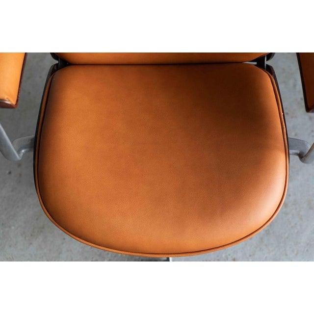 Brown Executive Desk Chair by Ennio Fazioni For Sale - Image 8 of 18