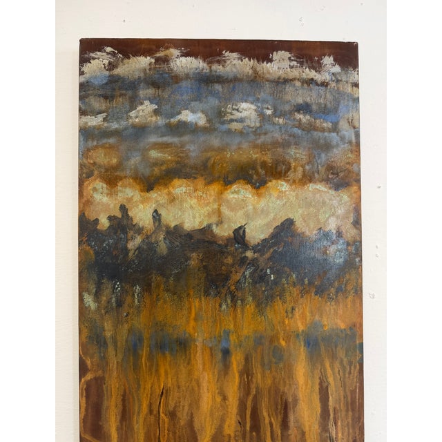 Midcentury Modern Abstract Painting For Sale - Image 4 of 5