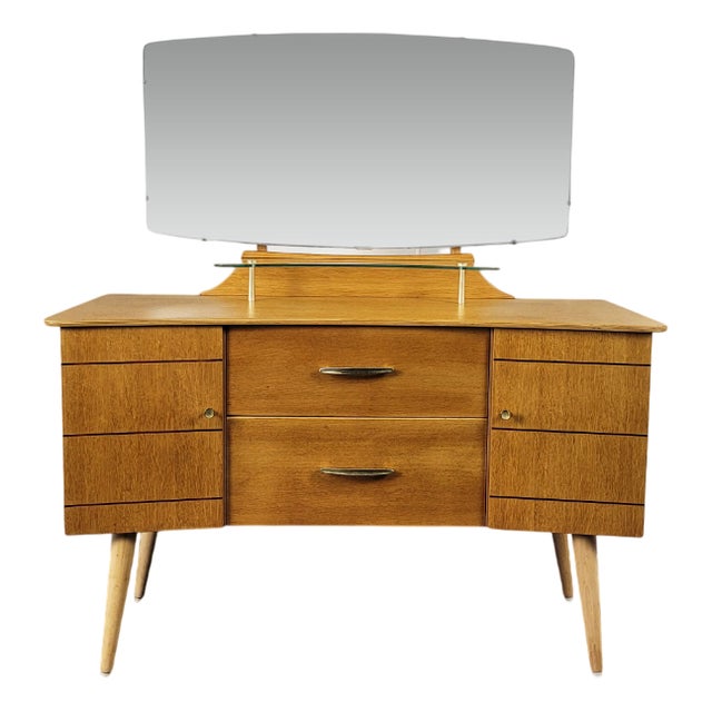 Vintage Dressing Table attributed to Lebus, 1960s For Sale