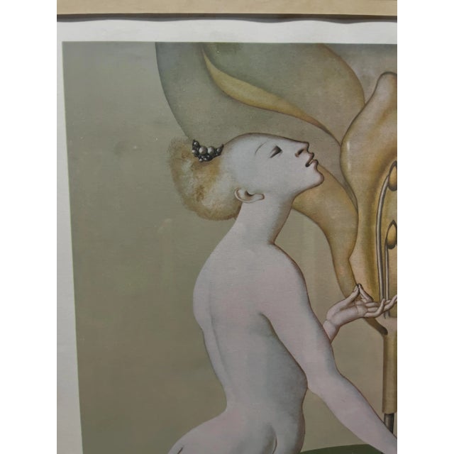 This pencil signed and numbered (47 of 175) print titled "Botany Lesson" by Leonor Fini (1906-1996), offers a mesmerizing...