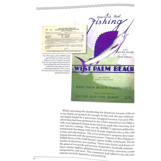 "The West Palm Beach Fishing Club: A 75 Year History" 2009 Rivkin, Mike (Signed) For Sale - Image 10 of 10