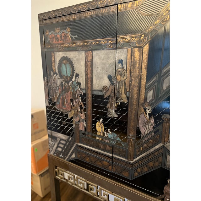 David Hicks 1970s David Hicks Cabinet For Sale - Image 4 of 5