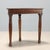 Wood 19th Century Demi Lune Console in Walnut, Italy For Sale - Image 7 of 8