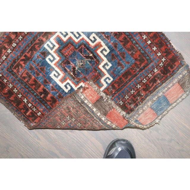Tribal Balouch rug no. j4039 For Sale - Image 4 of 4