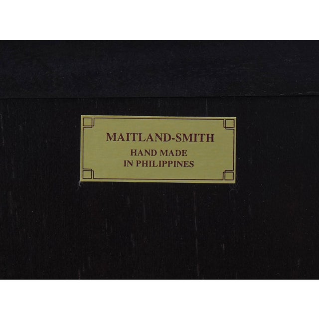 Maitland Smith Inlaid Mahogany Sheraton Sideboard For Sale - Image 17 of 18