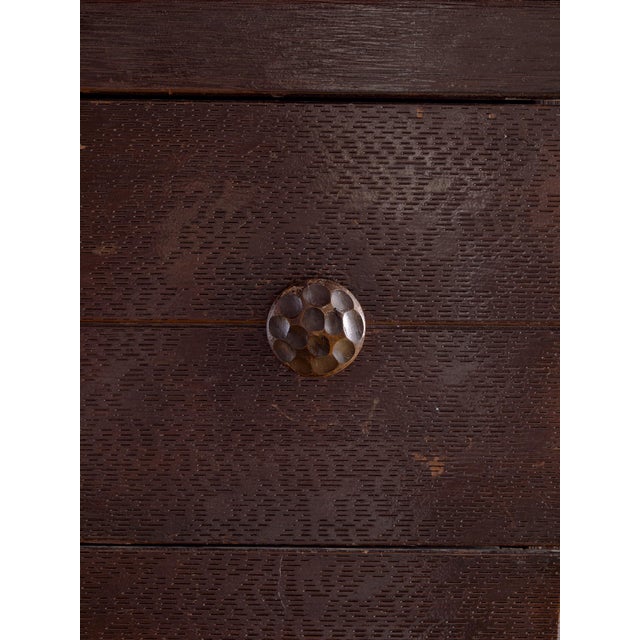 Wood The 1920s Antique Mahogany Chest of Drawers With Horse Carving For Sale - Image 7 of 9