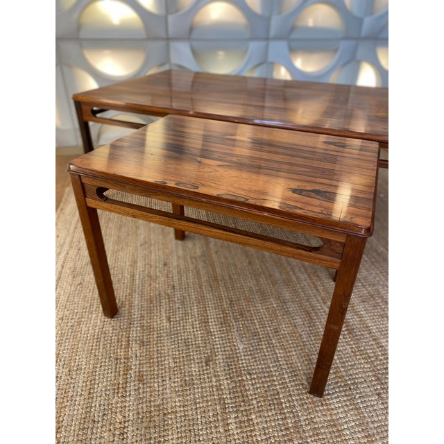 Vintage Coffee Tables by Rasmus Solber for S Mobler, 1960s, Set of 2 For Sale - Image 3 of 13