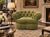 1970s Oversized Chesterfield Style Tub Chair For Sale - Image 4 of 7