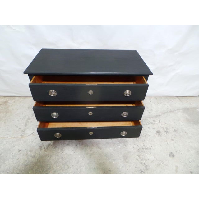 Gustavian Style 3 Drawer Chest of Drawers For Sale - Image 4 of 10