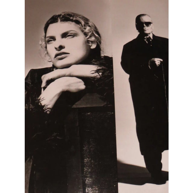 Karl Lagerfeld "Off the Record" Hardcover Photo Art Book , 1995. First Edition Filled with photographic stories and...