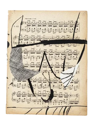 Tommaso Cascella, Musical Notes, 2009, Mixed Media